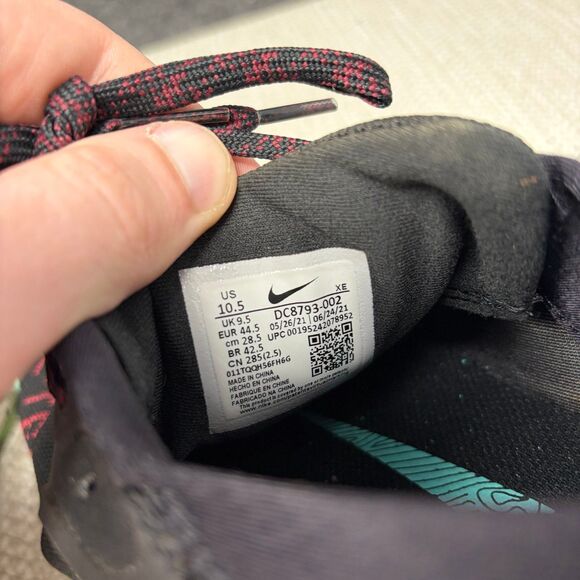 Nike Pegasus Trail 3 GORE-TEX Black Crimson Turquoise Shoes Mens 10.5 DC8793-002 main image 5